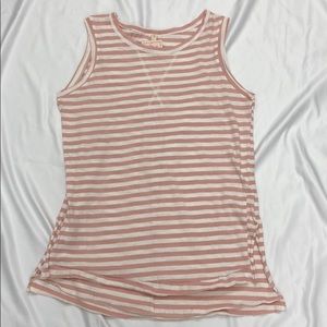Pink and White Tank!